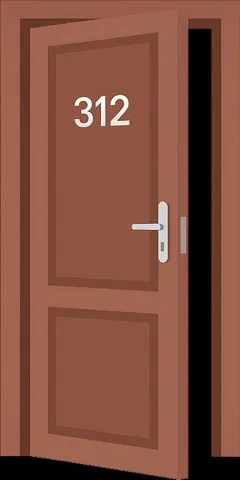 Door open