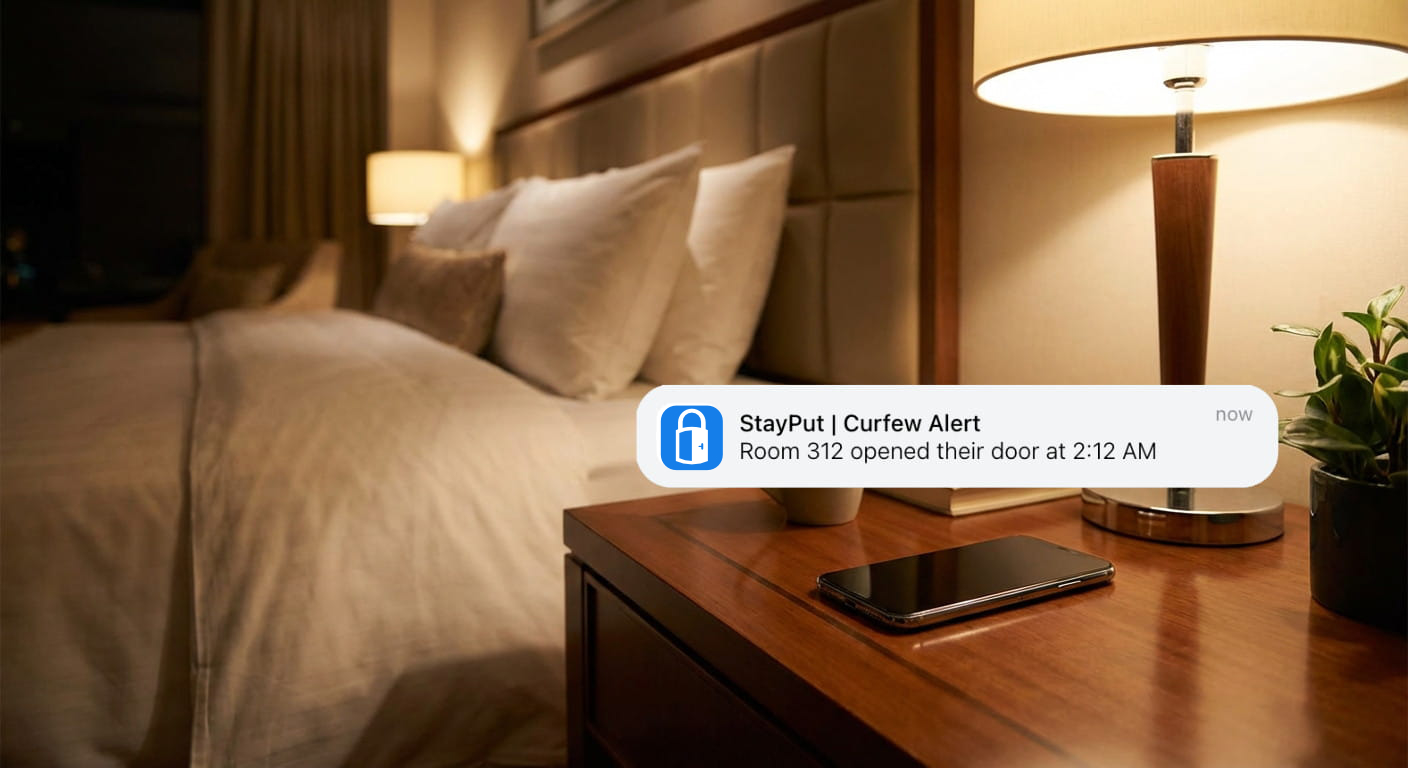 StayPut sleep easy notifications